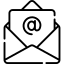 Icon of email envelope